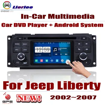 

Car Radio DVD Player GPS Navigation For Jeep Liberty 2002~2007 Android HD Displayer System Audio Video Stereo In Dash Head Unit