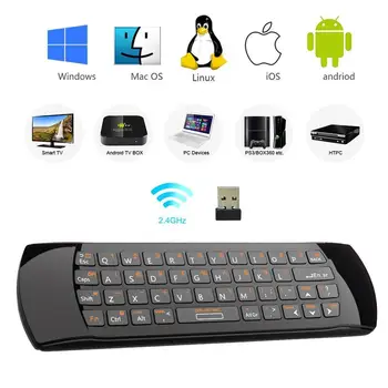

i25a 4 in 1 Wireless Mini Keyboard Fly Mouse Audio Feature Infrared Remote E