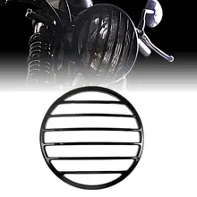 Black Slope Cut Headlight Grill Cover For 17-19 Honda Rebel CMX 300 500