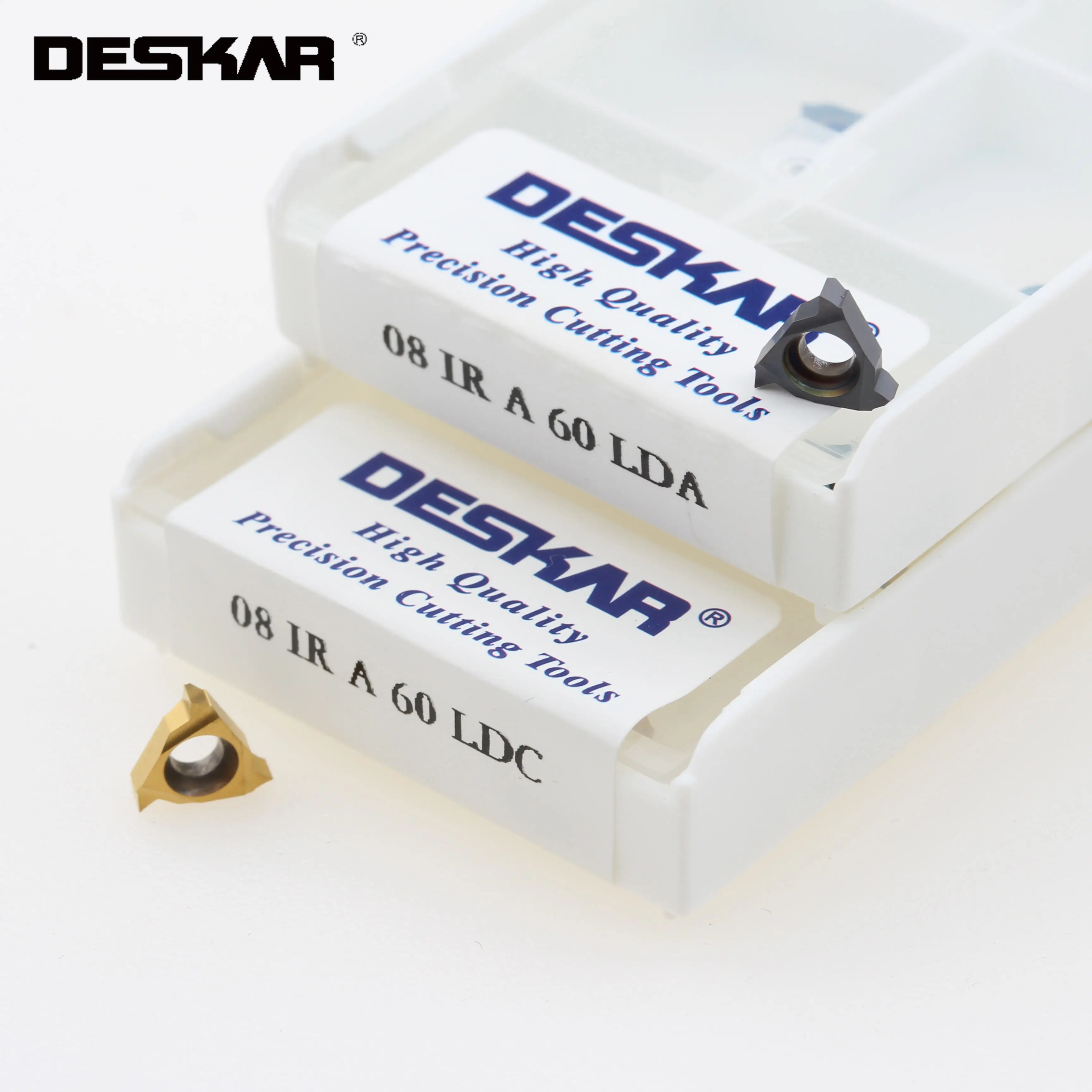 DESKAR 06IR 08IR A55 A60 ISO LDA LDC Threading Turning Tools Carbide Inserts Original Blades Cutting Cutter Thread Tool Lathe |
