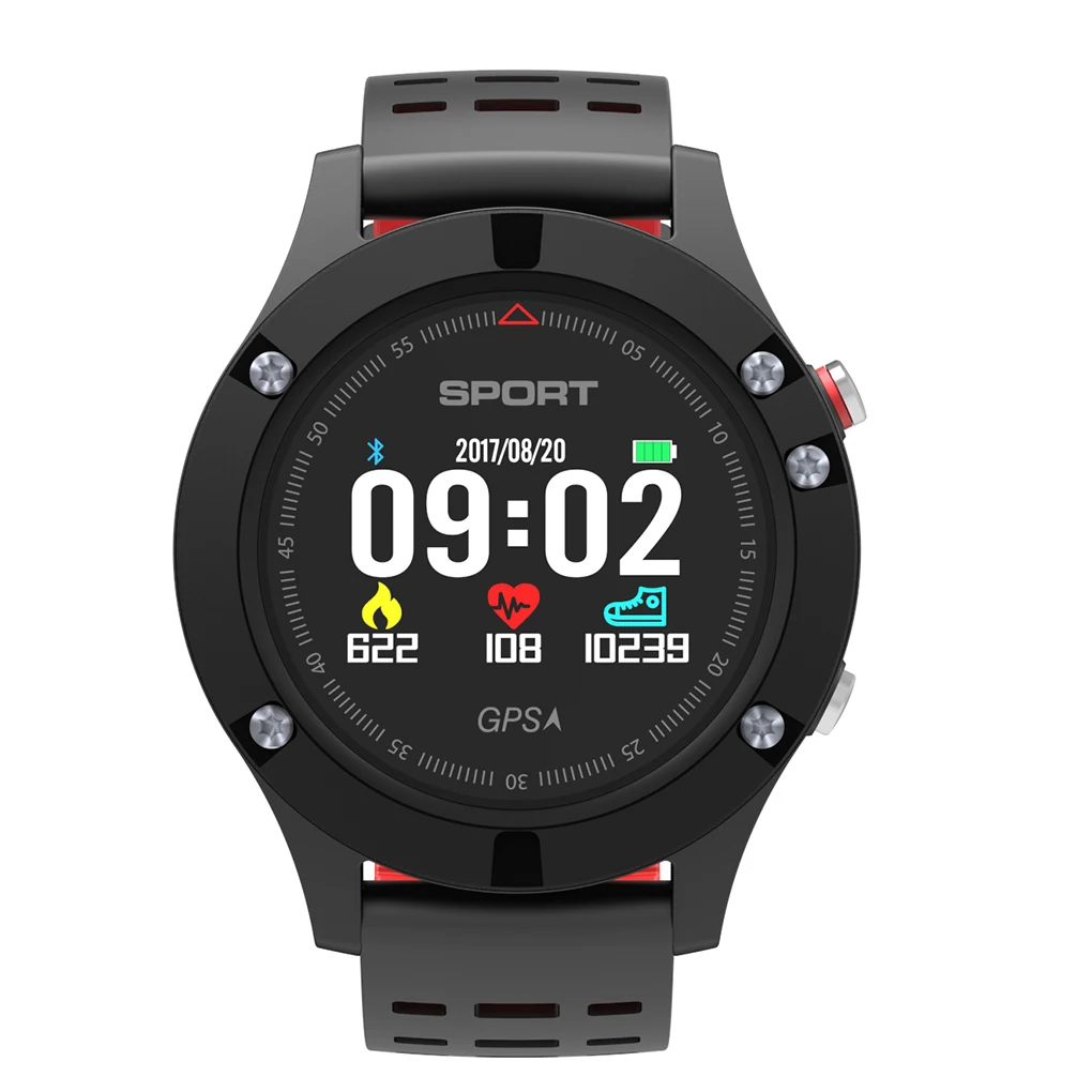 F5 Смарт Браслет Smartwatch IP67 Водонепроницаемый gps Bluetooth высота трекер сна для Android для iOS телефона