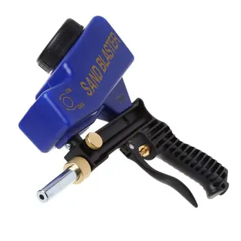 

Portable Gravity Sandblasting Gun Machine Abrasive Pneumatic Set Removing Spot Rust Blasting Device