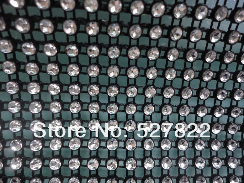 4.5x10 Yards 24 Row DIAMOND MESH WRAP ROLL SPARKLE RHINESTONE Crystal Ribbon x GoldBlackPinkSilverGoldRose Purple10.JPG