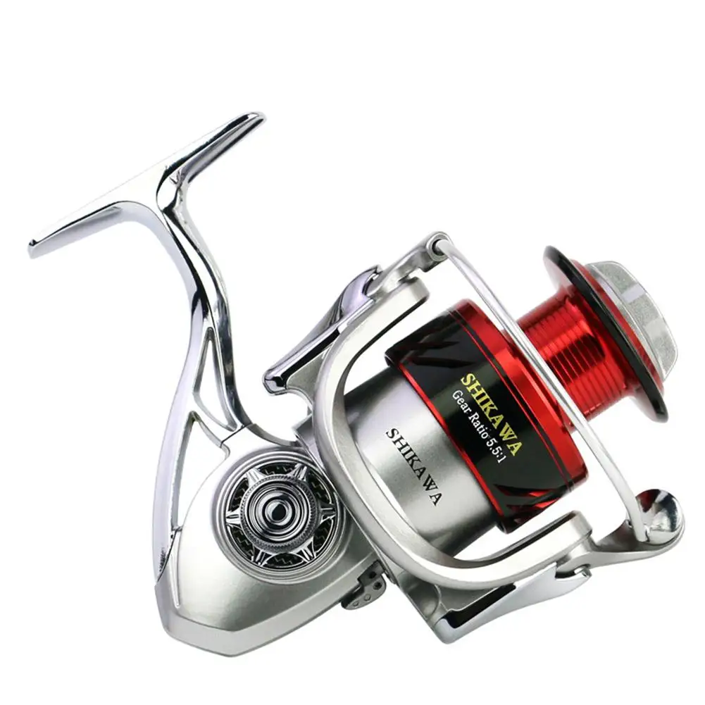 

MeterMall Aluminum Alloy Fishing Reel Wire Cup and Wheel Spinning Wheel Reel Fishing Equipment Winter Fishing