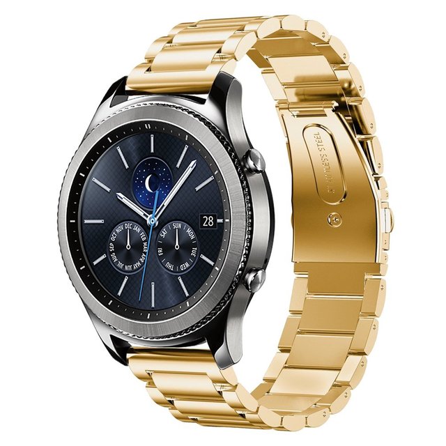 22mm for Huawei Watch GT2 amazfit bip metal strap For Samsung Gear S3  Sport Classic huawei gt galaxy watch 42mm 46mm Band