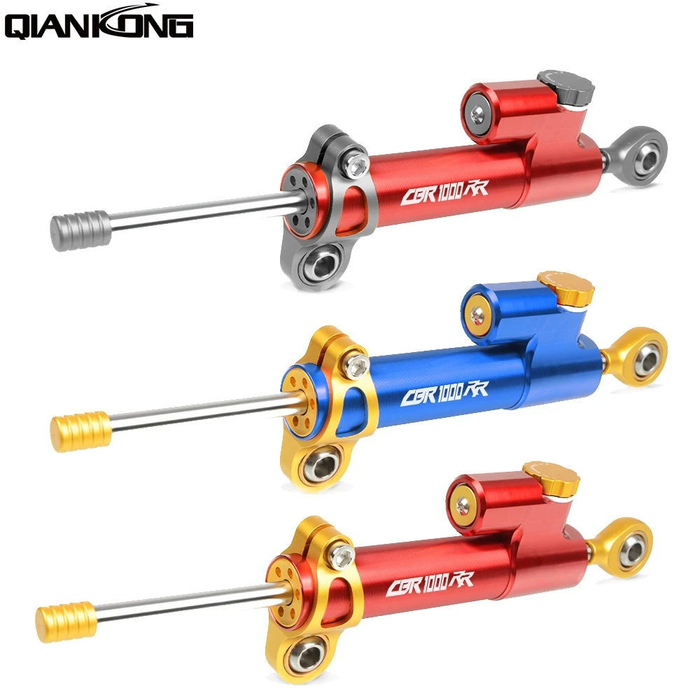 UniversalMotorcycleAluminumSteeringStabilizerDamperforHonda