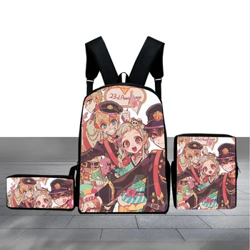 

Children School Bags 3D Animal Print 3 Pcs/set Kids Backpack Set Schoolbag Boys Girls Waterproof Mochila Escolar
