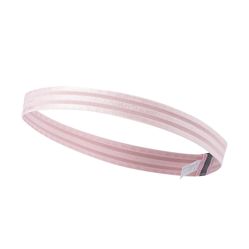 Унисекс головные повязки для йоги твердые Sweatbands Противоскользящий эластичный