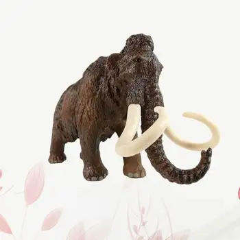 

1PC Elephant Model Decor Simulated Elephant Desktop Ornament for Dorm Home Office