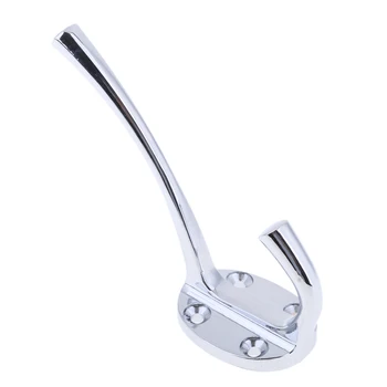 

1Pc New Boat Stainless Hat Coat Rope Hook Hanger Wall Mount Boat Hardware