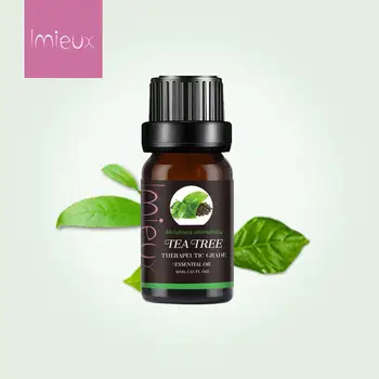 

IMIEUX 10ml Tea Tree Pure Essential Oils for Aromatherapy Fragrance Diffusers Thyme Ginger Rosemary Lavender Clary Sage Cypress