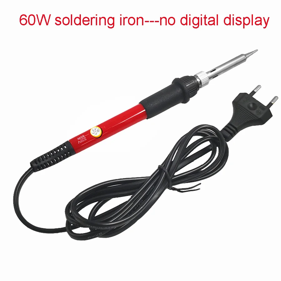 60W/80W Electric Digital Soldering Iron Station 220V 110V Temperature Adjustable Welding Soldering Tips Tools Accessories