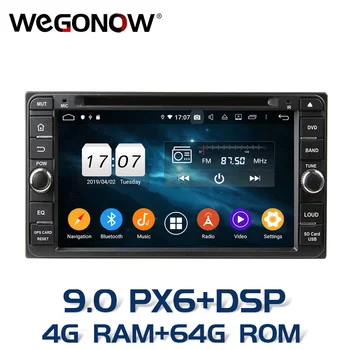 

PX6 DSP TDA7851 2din Android 9.0 For Toyota RAV4 Corolla Vios Hilux 64GB ROM 4GB 8 Core Car DVD Player RDS RADIO GPS map BT Wifi