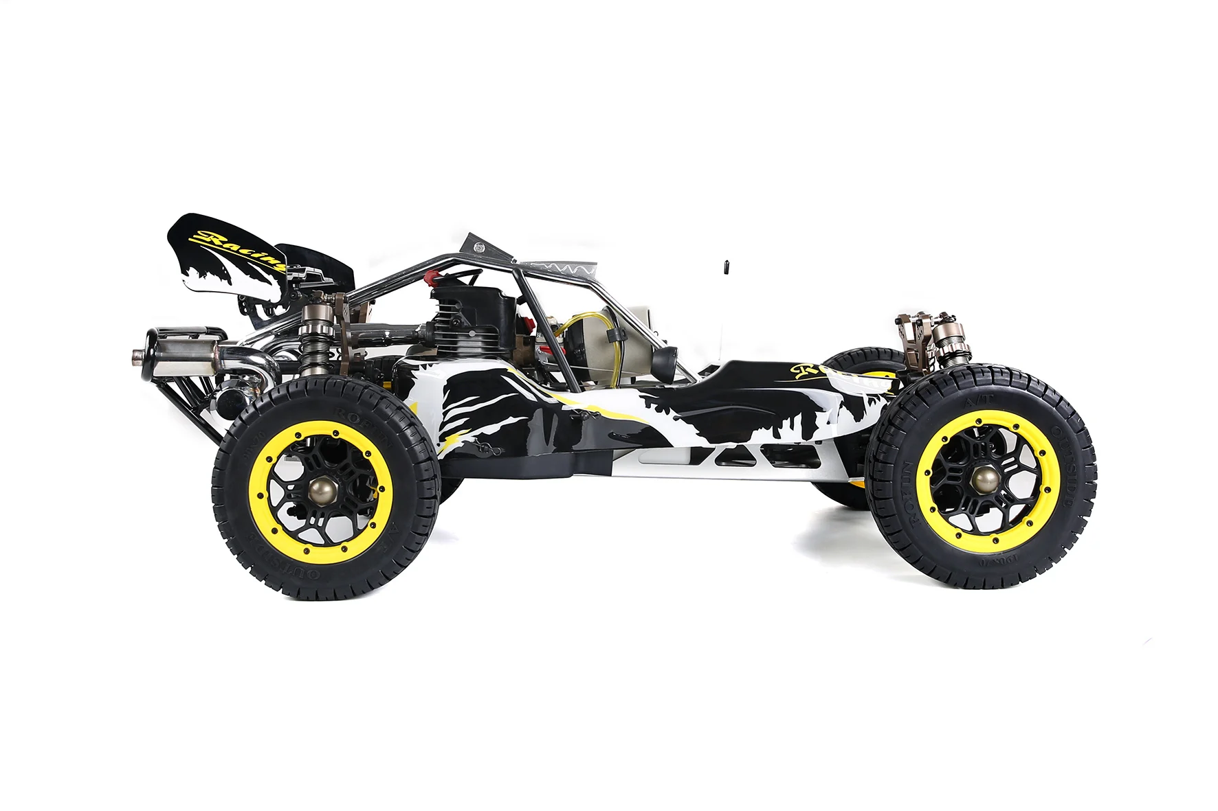 ROFUN ROVAN BAHA5S 1:5 Petrol машину 45cc двух-удар четырехточечный фиксированный бензиновый двигатель