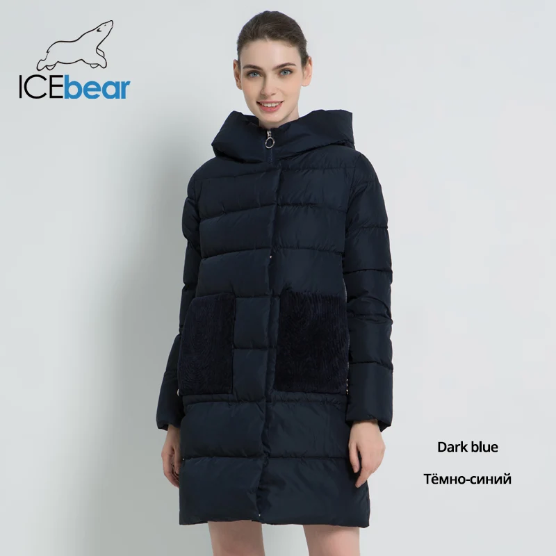 G425 Новинка женская куртка ICEbear GWD18213I - Цвет: G425