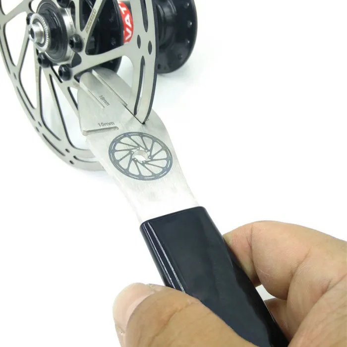 Велосипед дисковый тормоз ротор выравнивание инструменты регулировки гаечный ключ из нержавеющей стали G66