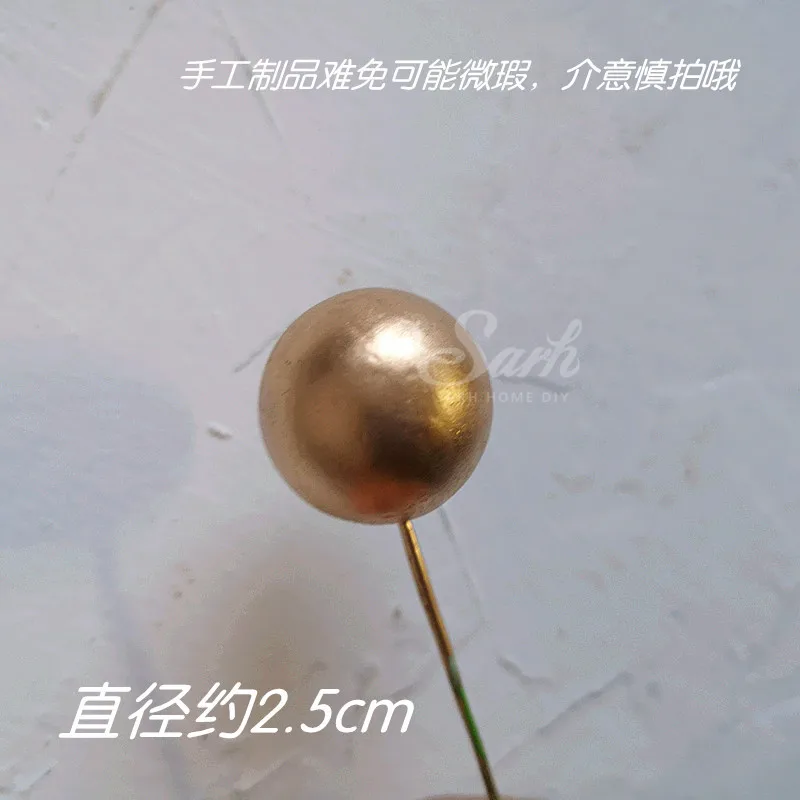 5pc 2.5cm short ball Love you, три тысячи бантов, помпоны для торта, для свадебной вечеринки, для невесты, лебедя, с днем рождения, Декор, принадлежности для выпечки, милые подарки - Цвет: 5pc 2.5cm short ball
