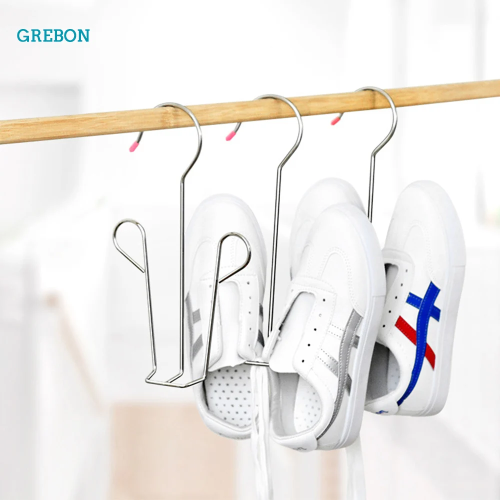Shoes Hanging Rack Shoes Drying Hanger Multifuntion Stackable Shoe