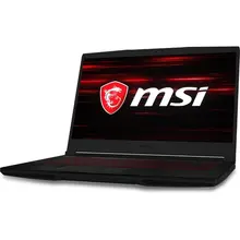 Ноутбук MSI GF63 Thin 9RCX-846XRU(9S7-16R312-846)/15.6"/Core i7 9750h/16Гб/SSD /geforce gtx 1050 ti/DOS
