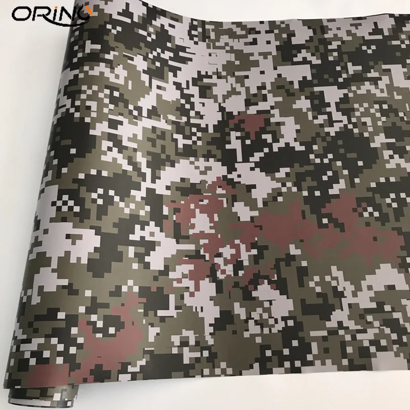 Army Green Digital Car Sticker Wrap Vinyl-2