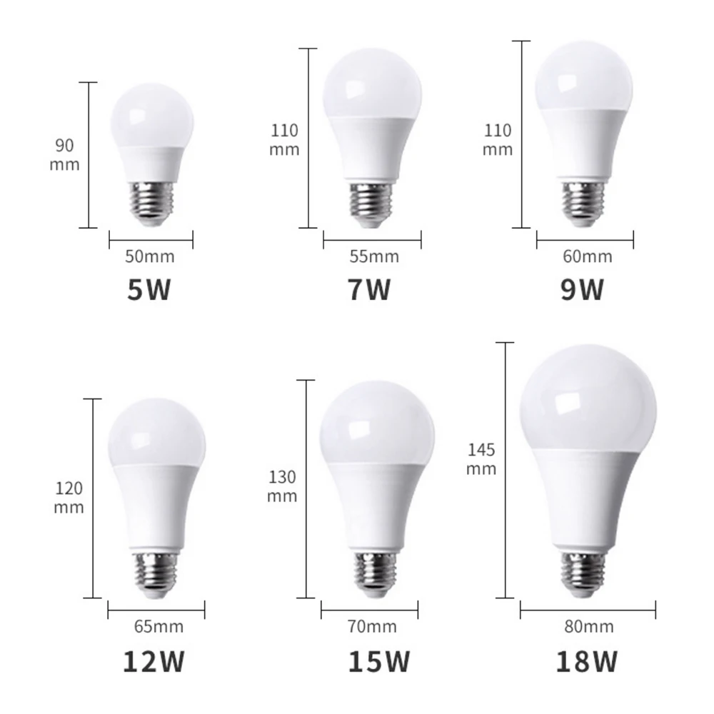 E27 / LED Bulb Ball Lamp 220V AC Led Light White/ Warm White Home Indoor Lighting Bulbs 3W / 7W / 9W / 12W / 15W / 18W _ - AliExpress Mobile