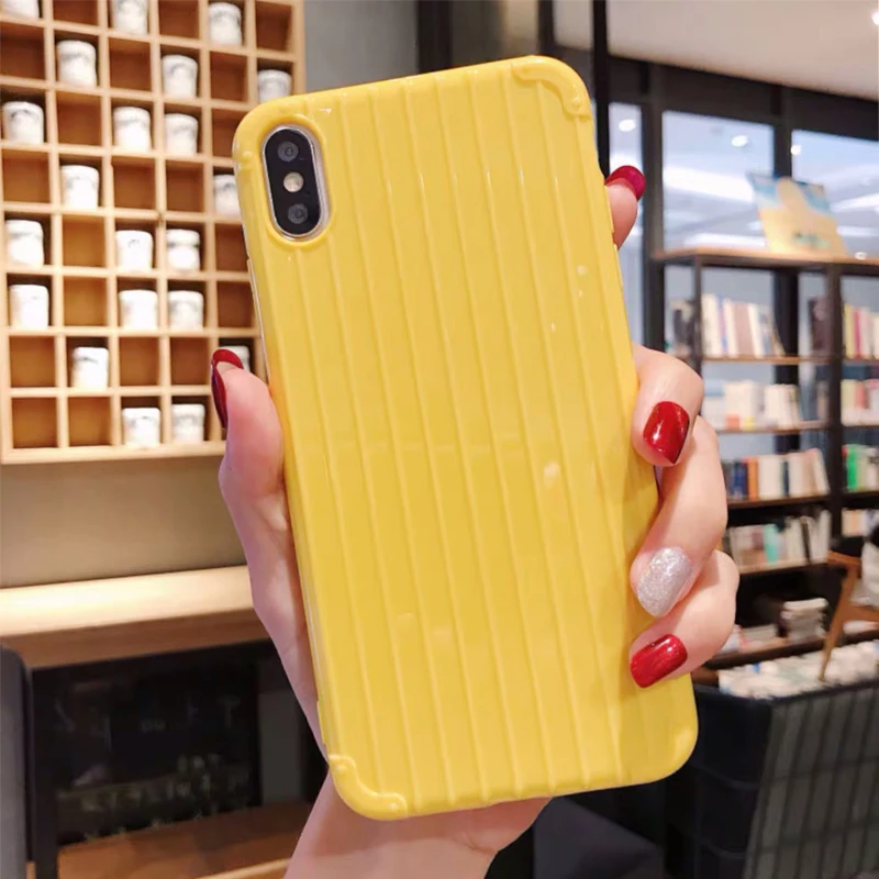 Yellow Изогнутый костюм чехол для телефона для Xiaomi 8 9 SE Pro Lite Redmi Note 5 7 Pro 8 Y3 мягкий ТПУ силиконовый чехол - Цвет: Yellow