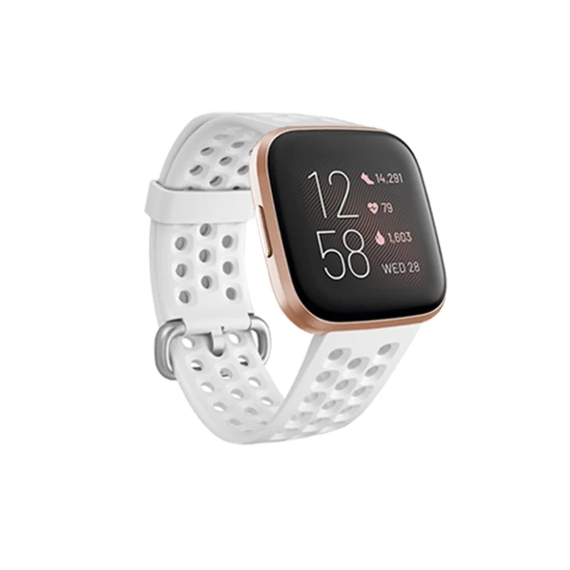 Baaletc для Fitbit Versa/Versa 2 отверстия для вентиляции браслет дышащий ремешок для часов с отверстиями для воздуха для Fitbit Versa 2 браслет