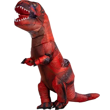 

Inflatable Costume Giant Dinosaur Costumes T REX Blow Up Fancy Dress Mascot Animal Cosplay Costume For Adult Dino Anime Cartoon