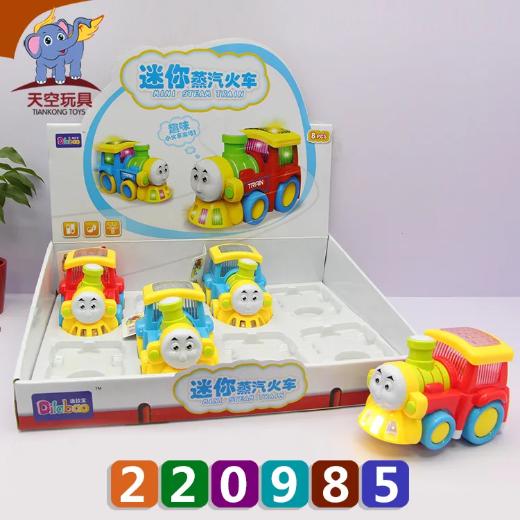 

Children with Light And Music Electric Universal Mini Steam Small Train Baby Toy Electric Small Train
