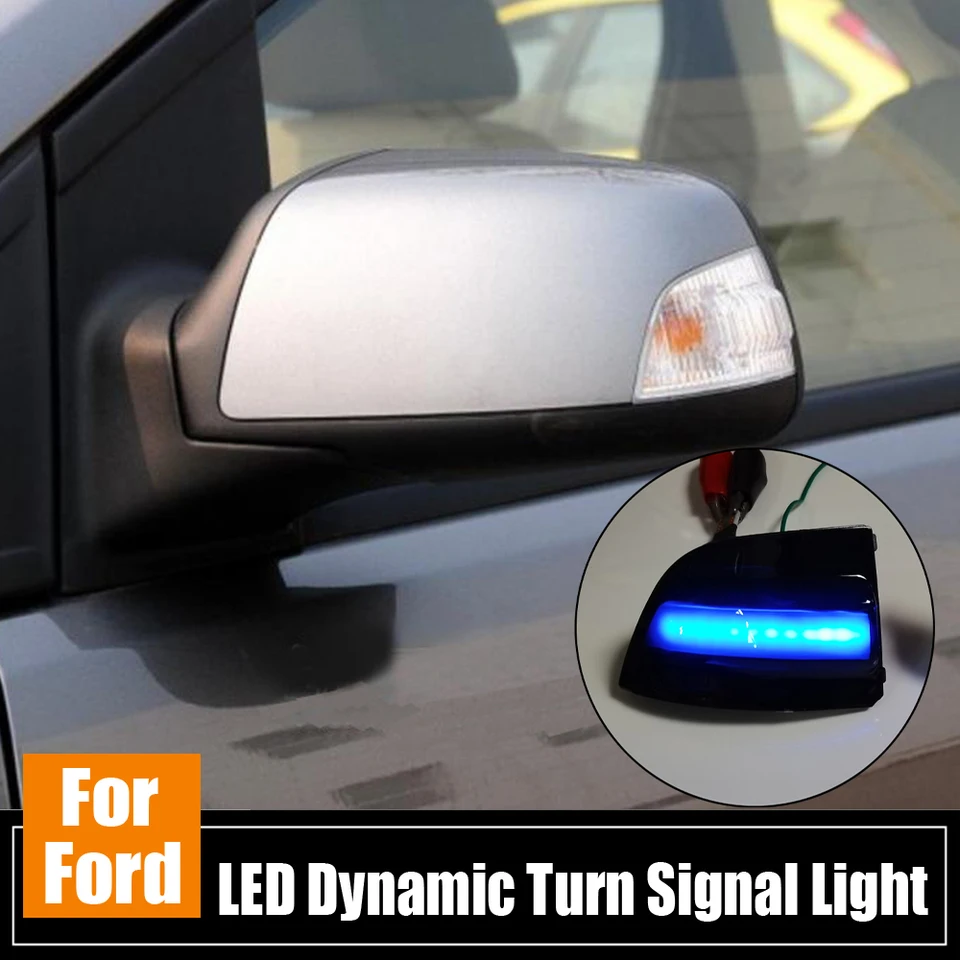 Indicator Direzione LED Per Ford F150 E Raptor 2009-2014 | Luci Specchietto Laterale Amber - Foto 8