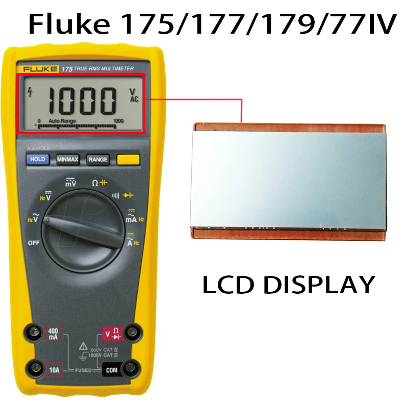 

New Display For Fluke 175 177 179 77IV 175C 177C 179C LCD screen Repair