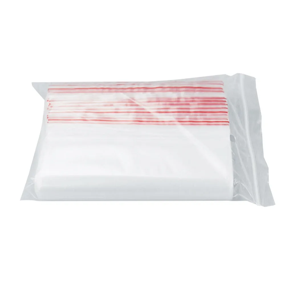 Лабораторные принадлежности пластиковые Ziplock мешок прозрачный утолщаются экспериментальные уплотнения упаковочные мешки для хранения