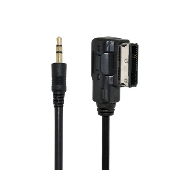 

Cablecc Media In AMI MDI to Stereo 3.5mm Audio Aux Adapter Cable for Car Mercedes Benz & Cell Phone