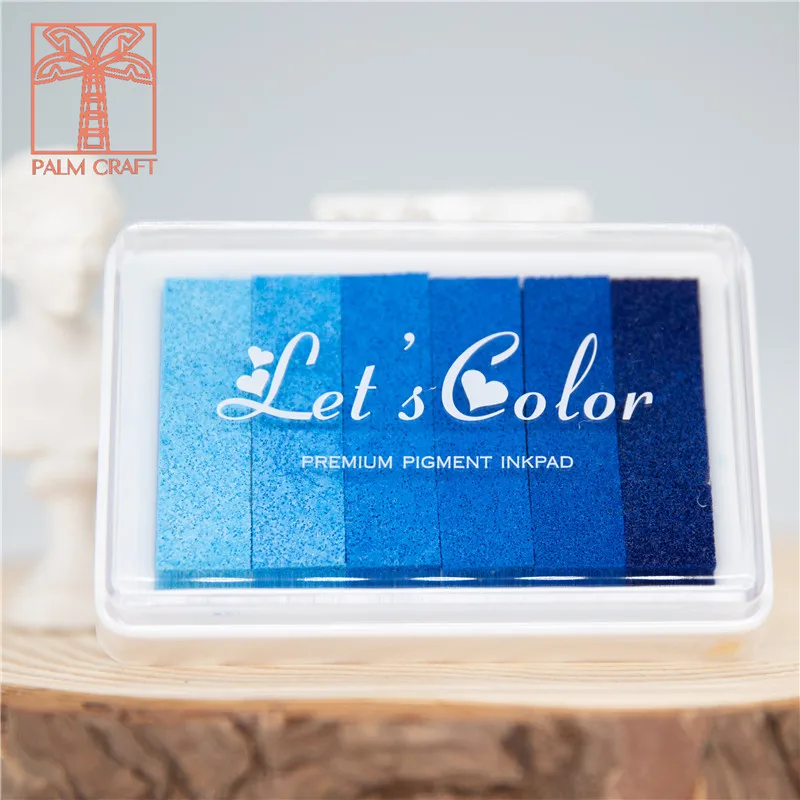 1 Pcs Stamp Pads 24 Colors Craft Ink Stamp Pads For Rubber Stamps Paper  Scrapbooking Wood Fabric Best Gift For Kids