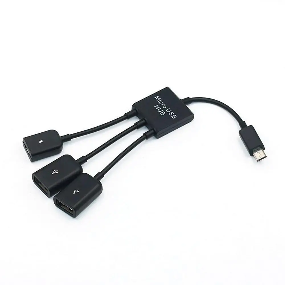 

TWISTER.CK 3 in 1 Micro USB OTG Cable Data Transfer Micro USB Male to Female Adapter Game Mouse Keyboard Adapter Cable