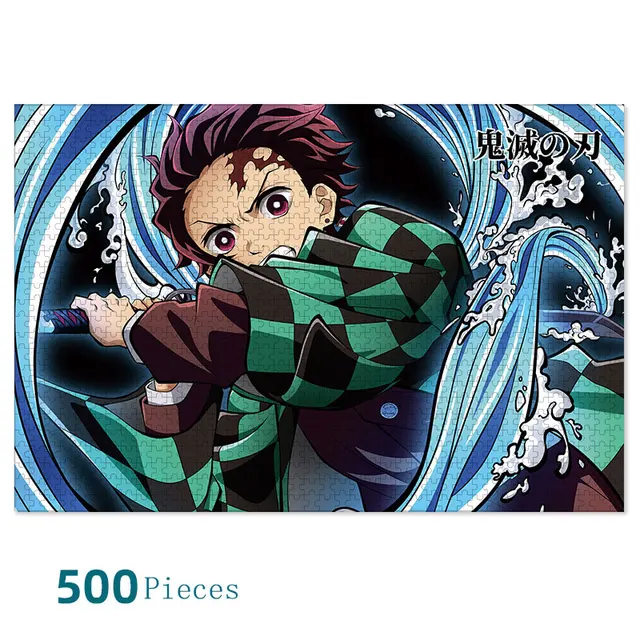 Christmas Gifts 300,500,1000 Pieces Manga Anime Characters Wooden Puzzle Educational Toys Jigsaw Puzzle 1000 Pieces Adult 2-500 Pieces