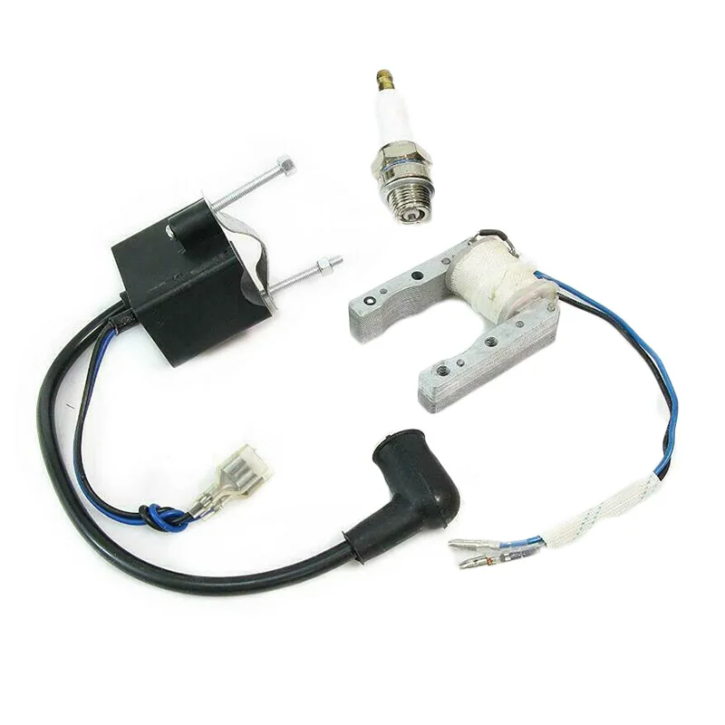 1 ПК, зажигание катушка Магнето свечи зажигания для 49-80cc 2-х тактный двигатель моторизованный велосипед