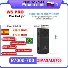 W5 PRO Windows 10 Mini PC TV Stick Computer Tasche pc Intel Z8350 2GB4GB RAM 32GB 64GB ROM 2,4G/5G WiFi BT 4,0 4K HD Media Player