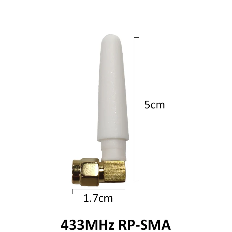 Антенна 433 МГц 2 дБи GSM фоторазъем резиновая Водонепроницаемая Lorawan антенна + IPX на