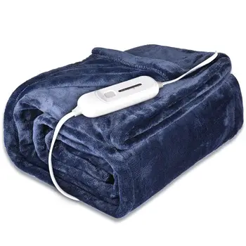 

2020 NEW Flannel Electric Heating Blanket Double-layer Washable Heating Rug Automatic Power-off Double-layer Electric Blanket