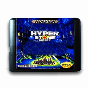 The Hyper Stone Heist 16 bit Sega MD Game Card for Mega Drive for Genesis US