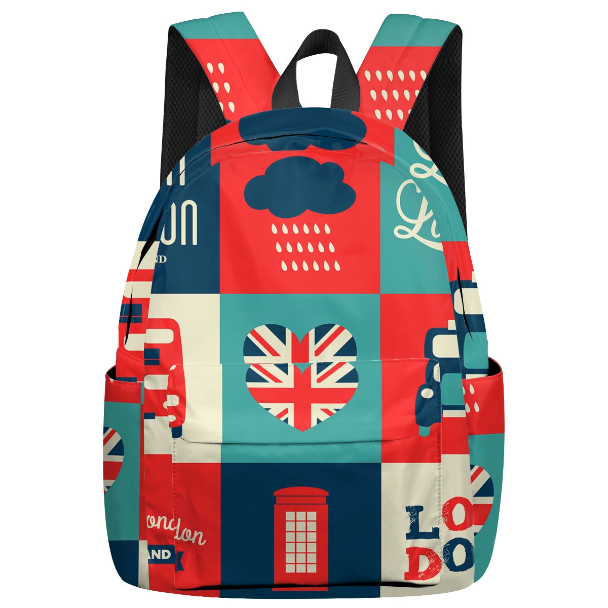 Mochila inglesa de Londres para mujer, mochilas viaje con múltiples bolsillos, mochila escolar de gran capacidad para adolescentes|Mochilas| AliExpress
