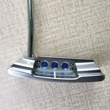 Клюшка для гольфа,, квадратная задняя Серебряная клюшка, синяя черепаха, 32, 33, 34, 35, 36 дюймов, стальной вал, гольф-клуб