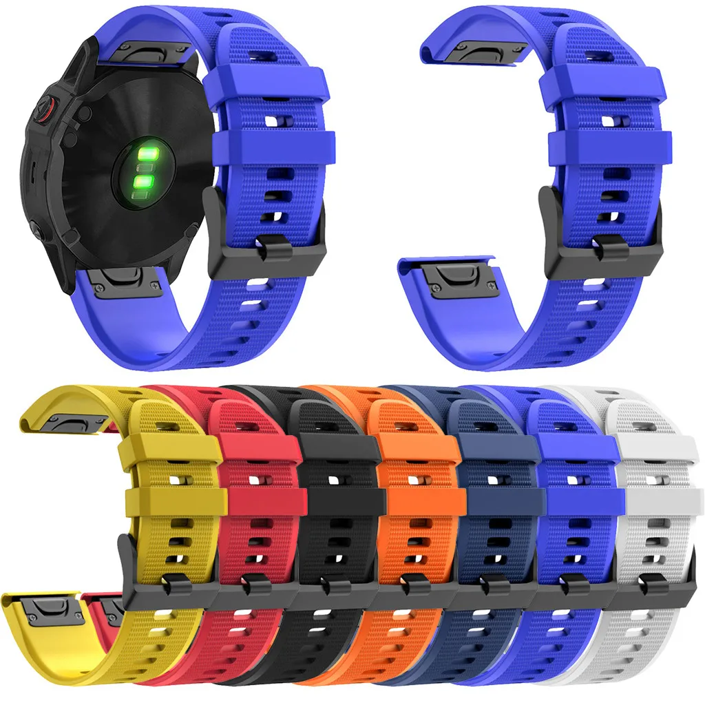 Замена силиконовых часов ремешок для Garmin Fenix 6/Fenix 6Pro быстрый релиз ремешок умный ремень браслет# H10