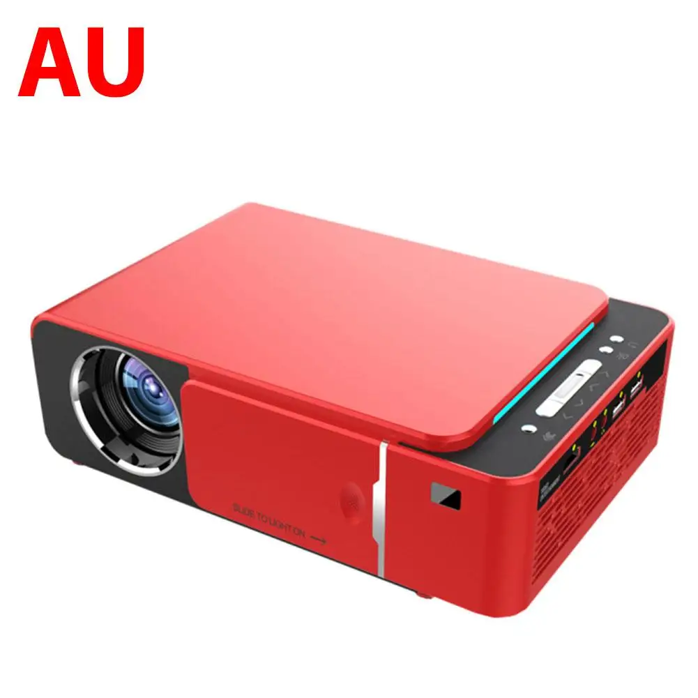 HD светодиодный проектор 4K для домашнего кинотеатра Beamer Android wifi с тем же экраном версия видео проектор с ИК USB AV VGA HDMI SD карта порт