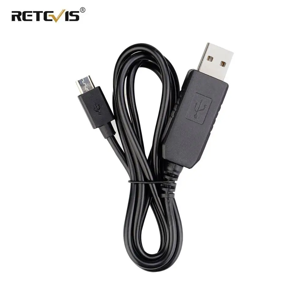 USB кабель программируемый RETEVIS для рации Retevs RB15 RB615 Win 7/Win 8/Win10|Запчасти и