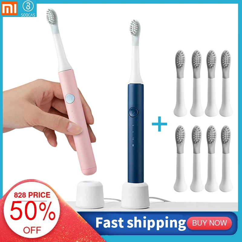 SOOCAC Electric Toothbrush Sonic Toothbrush Whitening and Cleaning Teeth belongs to Xiaomi Ecological Chain Product 5