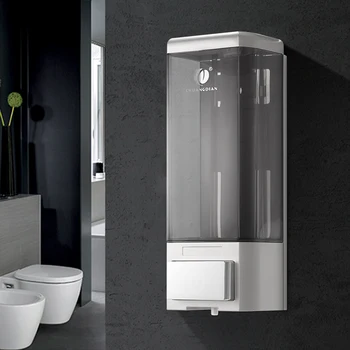 

CHUANGDIAN Manual Gel Dispenser Wall Mount Soap Dispenser 500ml Liquid Hand Cleanser Lotion Dispenser Dispenser For Liquid Soap