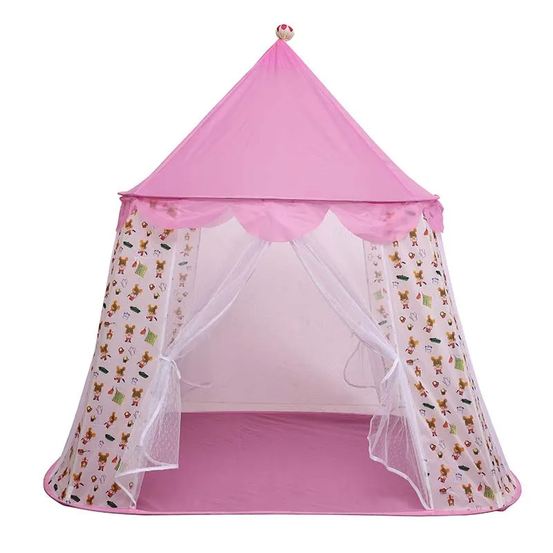 Палатка для детей, декор для игровой комнаты, Детская летняя игровая палатка, палатка принцессы, замок, портативная складная, подарки