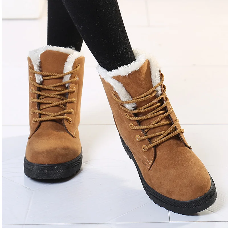 Stivali da donna 2019 stivali da neve da donna per scarpe invernali tacchi  da donna caviglia Botas Mujer stivali con plateau caldi calzature invernali  da donna|Ankle Boots| - AliExpress